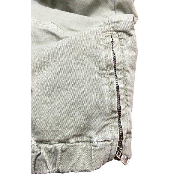 Frame Pants Women's Size 27 Green Tapered Leg Cotton Blend - Picture 6 of 8